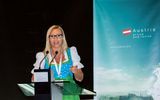 Christina Kroll, B-to-B manager for Kitzbuhel Tourismus, offered highlights of the medieval town in Tyrol state, Kitzbuhel. The alpine town is widely considered to be one of the best ski destinations in the world.
