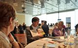 Heinz Holziger, head of tourism at the Albertina Museum in Vienna, gave his presentation to summit participants during one of the workshops. Photo by Thomas R. Lechleiter