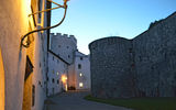 Guests are given the opportunity to walk around the interior courtyards and pathways of the Hohensalzburg Fortress.