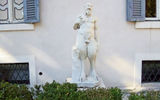 The owners of this statue, Prince and Princess Boncompagni Ludovisi, say the satyr was carved by none other than Michelangelo.