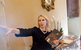 Princess Boncaompangi Lucovici, who came to fame in the U.S. as convicted ABSCAM Congressman John Jenrette's wife, Rita, gave a very personal tour of her home, Villa Aurora, to Tauck guests. She told stories about many of the villas previous guests, including Galileo, Henry James, Woody Allen and Madonna.