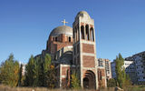 The Serbian government began construction of this Serbian Orthodox church near Pristina before Kosovo’s independence, but its future is now uncertain.