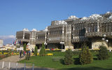 The new public library in  Pristina, Kosovo’s capital.