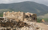 Ancient Canaanite and Israelite ruins are the attraction at Unesco World Heritage site Tel Hazor, in Israel's fertile Galilee region.