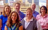 CSM Lodging, a division of CSM Corp., received the Marriott Franchise Revenue Management Team of the Year Award, the 11th time CSM has been honored.  Team members are, from left, Kayla Jackson, Jennifer Mooney, Tim Gartner, Dar Johnston, J.B. Neal and Jennifer Koll.