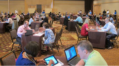 Agents meet one-on-one with suppliers at Travel Weekly's Global Travel Marketplace. The event was  held July 24 to 26 at the Westin Diplomat Resort & Spa in Hollywood/Fort Lauderdale.