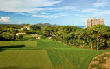 A view from the second tee at the Bluffs golf course.