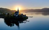 Maria W?rth on Lake W?rthersee, Austria