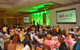 GTM West attendees engage with Mexico Tourism Board during Sunday's breakfast to learn more about the destination and its support for travel agents.