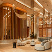 The lobby of the St. Regis Costa Mujeres Resort