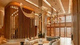 The lobby of the St. Regis Costa Mujeres Resort