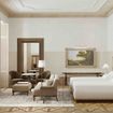 Rendering of a deluxe room at the Mandarin Oriental, Rome
