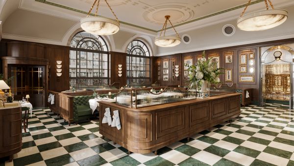 The building's classic architecture is being retained and upgraded. The building's classic architecture is being retained and upgraded.