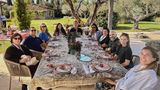 The Villas of Distinction fam group enjoyed a long lunch outdoors at Boscalma one afternoon.