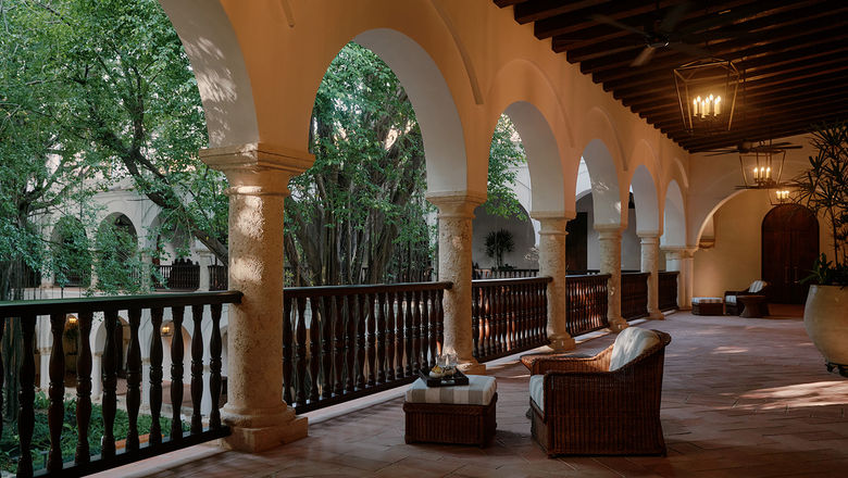 Four Seasons Hotel Cartegena is carved out of historic buildings.