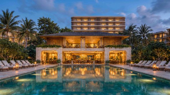 Corinthia will build a 50-key hotel as well as branded residences. Rendering shown here.