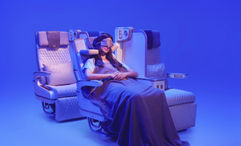 Emirates has added full-height adjustable privacy screen between every seat in Premium Economy on newly received Airbus A350.