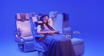 Emirates has added full-height adjustable privacy screen between every seat in Premium Economy on newly received Airbus A350.