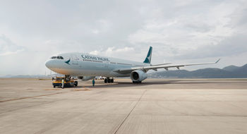 Cathay Pacific's A330 aircraft will be used on the new route