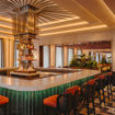 The Fairmont Lobby Bar is meant to be the core of the hotel's public spaces.