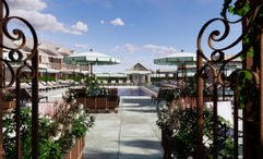 Rendering of Faraway Sag Harbor's pool