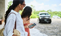 Hilton Honors lets you see upgrade options via digital check-in program