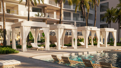 Cabanas at the Paradise Breeze Nassau