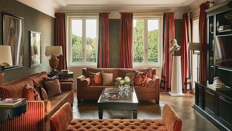 Hotel de la Ville's penthouse suite