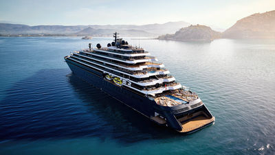 The collection’s first yacht, Evrima, launched in October 2022.