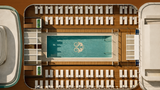 Crystal Grace will have a number of features for younger guests, including a teen pool.