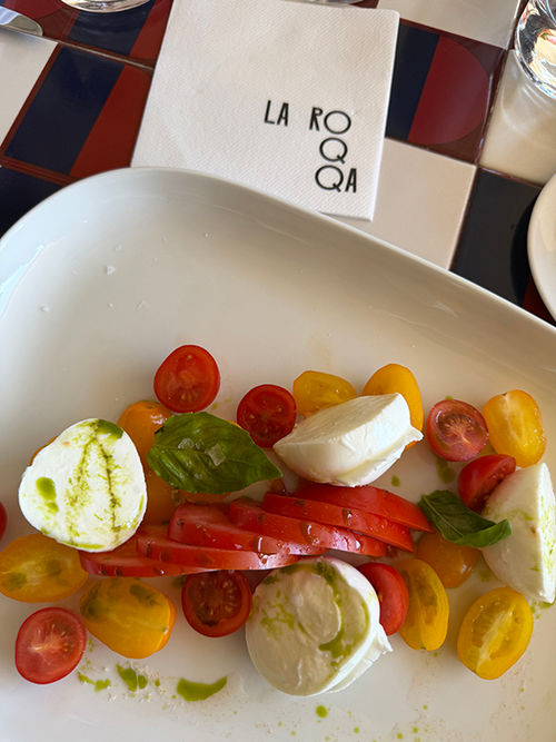 Dining at LA ROQQA Dining at LA ROQQA