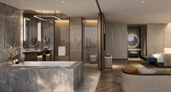 The hotel's two-bedroom Presidential Suite