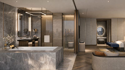 The hotel's two-bedroom Presidential Suite