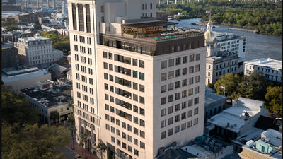 The Ritz-Carlton Savannah will be carved from two historic office buildings.