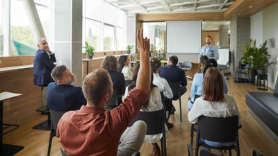 Sörensen says that leadership means uniting a team of individuals to create a whole that is bigger than the individuals within it.