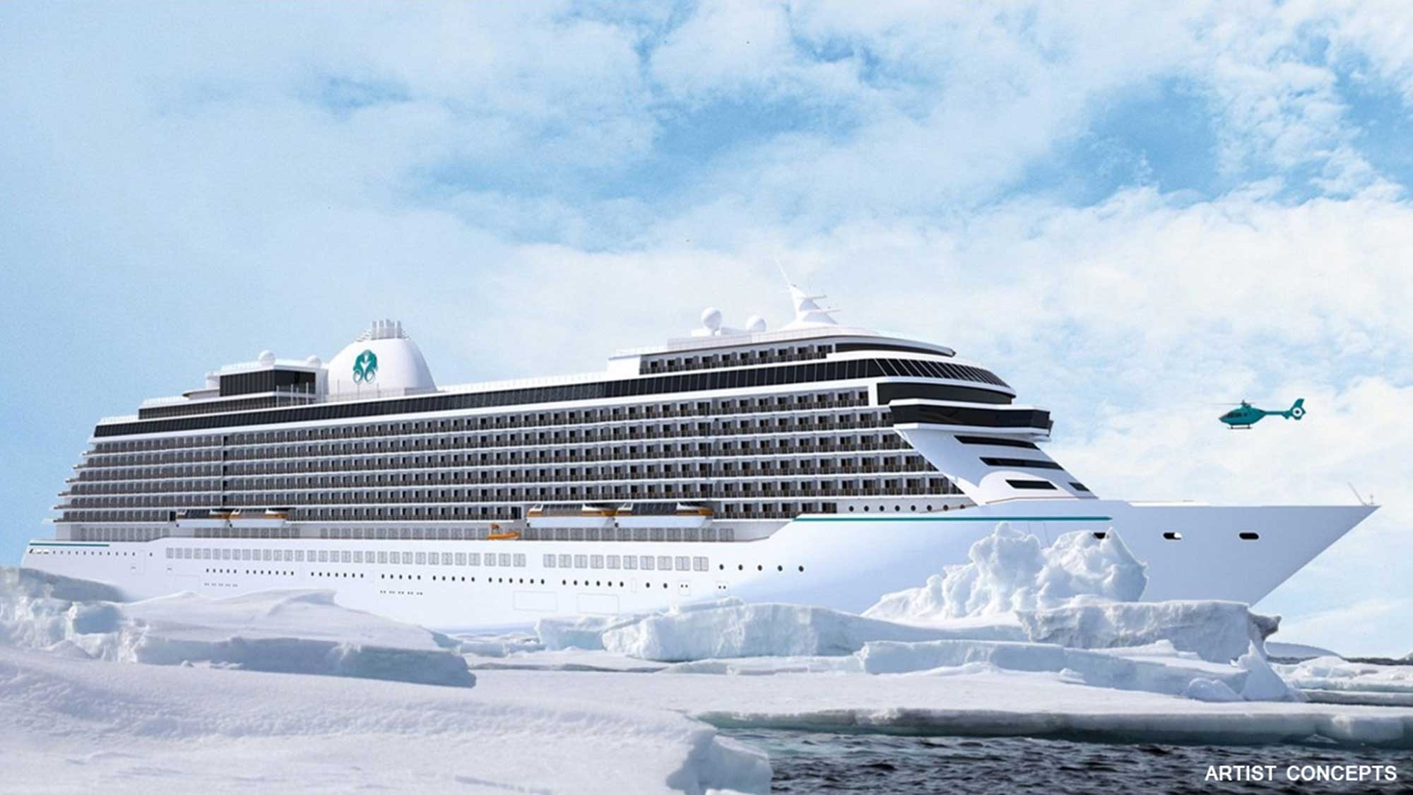 Crystal expansion includes three new ocean ships, yacht and river