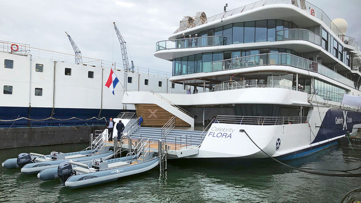 Celebrity shows off innovative features of Galapagos ship: Travel Weekly