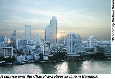 Chao Praya River skyline