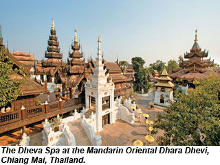 The Dheva Spa at the Mandarin Oriental Dhara Dhevi