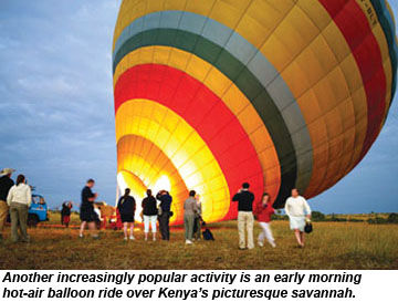 Hot-air Balloon in Kenya