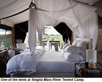 Singita Mara River Tented Camp
