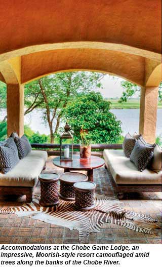 Chobe Game Lodge accommodations