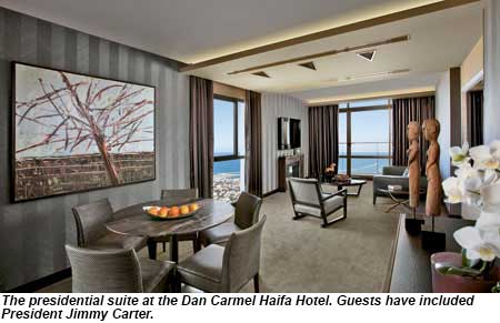 Dan Carmel Haifa Hotel Presidential Suite