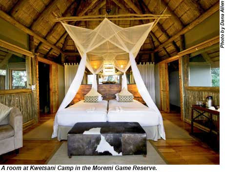 A room at Kwetsani Camp