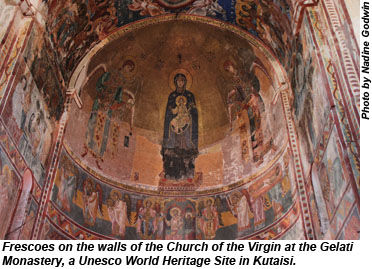 Georgia Gelati Monastery Frescoes