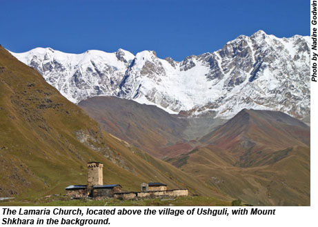 Georgia Ushguli Lamaria Church
