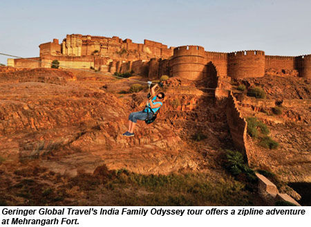 India Mehrangarh Fort Zipline
