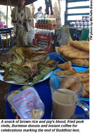 Myanmar Buddhist Lent Celebrations