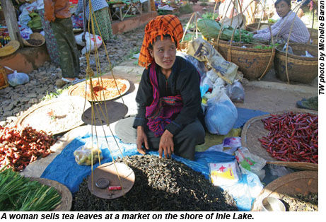 Myanmar Inle Lake Tea Leaves