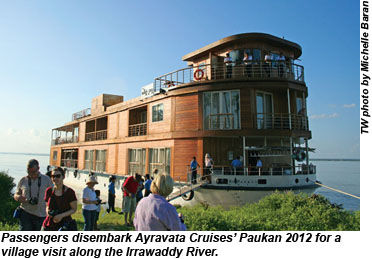 Myanmar Irrawaddy River Paukan